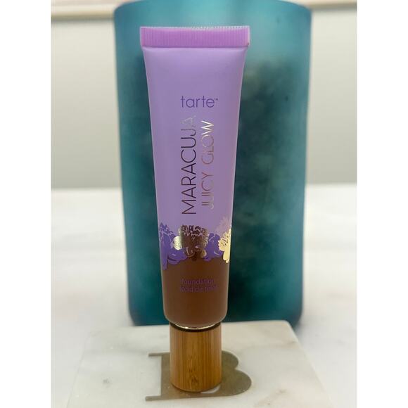 Tarte Maracuja NIB Juicy Glow Foundation 1 Fl Oz - Rich Sand 57S - Picture 2 of 4